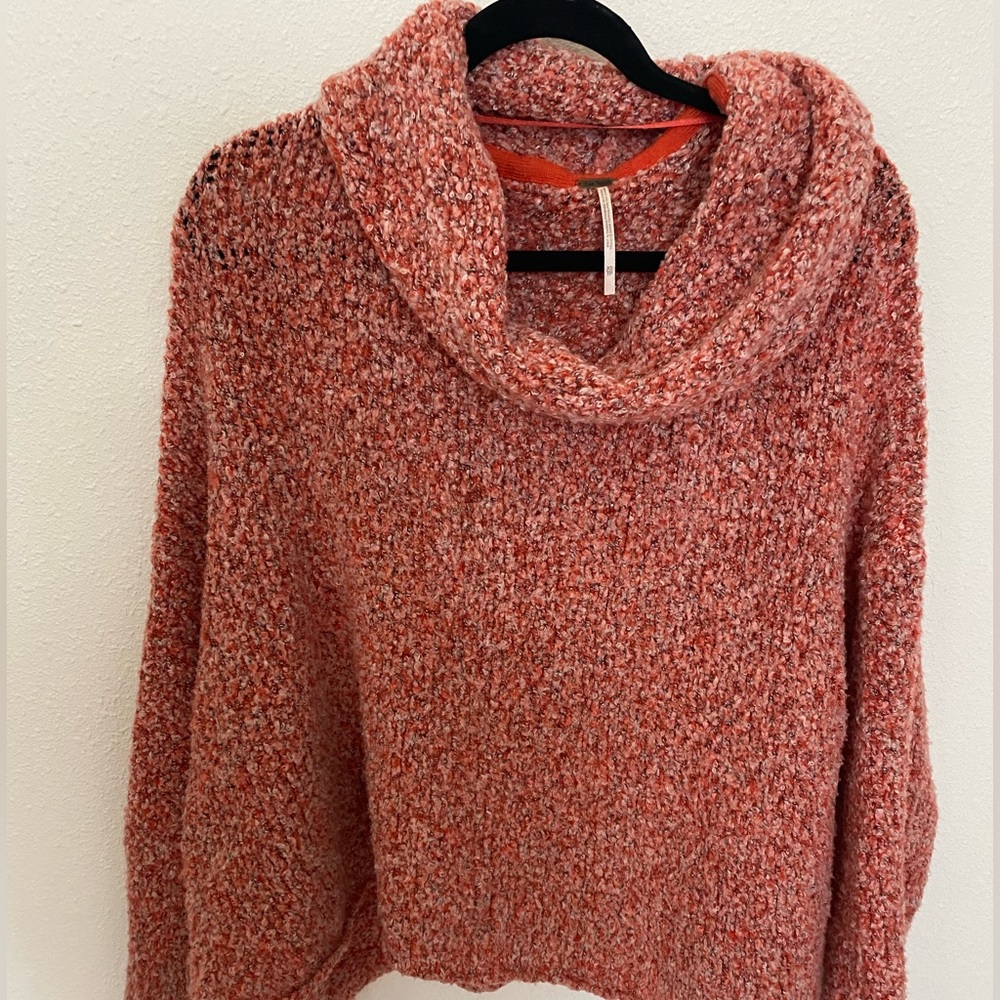 Free People Cowl Neck Sweater